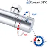 Duschsystem mit Thermostat, Regendusche, Edelstahl, Produktbild-Vorschau 2