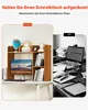 VEVOR libreria da scrivania 94,5 x 24,1 x 73,4 cm Anteprima dell’immagine prodotto 2