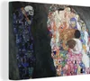 MuchoWow® - Leinwandbilder - Leben und Tod - Gustav Klimt, Produktbild-Vorschau 1