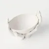 Dekoschale mit handförmigem Stand in weiß, 3D Druck, 13cm Produktbild-Vorschau 5
