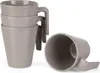 Moritz Set de 4 tasses de camping en mélamine Camping Voir les images du produit 1