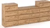 StivMoebel | Commode Wotan - 220 cm - Chêne - Design Voir les images du produit 1