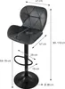 ML-Design 2er Set Barhocker Tresenhocker 360° drehbar, Produktbild-Vorschau 7