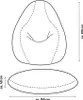 Lumaland Flexi Comfort Sitzsack - Premium Bean Bag Produktbild-Vorschau 7