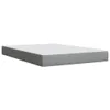 Boxspringbett mit Matratze Hellgrau 140x190 cm Stoff Produktbild-Vorschau 10