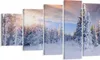 Bild auf Leinwand - Leinwandbild - Abenteuer alpen winter Produktbild-Vorschau 1