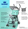 KIDIZ® Kinderwagen CITY Buggy Kinderbuggy klappbar Produktbild-Vorschau 2