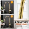 Niederdruck Armatur Küche Gold, Niederdruck Wasserhahn Produktbild-Vorschau 5