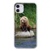 MuchoWow® Handyhülle Schutzhülle Hülle für iPhone 11 Bär - Produktbild-Vorschau 1
