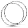 MATERIA Damen Creolen Silber 925 Schmuck - 47mm Ohrringe Produktbild-Vorschau 5