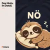 Camiseta para hombre o niño con diseño de perezoso Vista previa de la imagen del producto 4