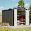 Carcasa metálica de 240 x 192,3 x 191 cm, con puertas Vista previa de la imagen del producto 8