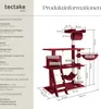 Kratzbaum Marcel 141 cm inklusive Treppe, Spielkordel und Produktbild-Vorschau 5