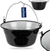 Cocotte hongroise émaillée pour la cuisson à feu ouvert Voir les images du produit 8