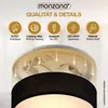 Plafonnier moderne 40W rond 38 cm 2 flammes E27 lampe en Voir les images du produit 4