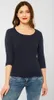 Damen Basic T-Shirt mit 3/4 Arm Produktbild-Vorschau 9