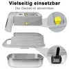 Katzenklo mit Deckel Katzentoilette groß mit Edelstahlfuß Produktbild-Vorschau 2