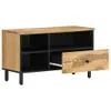 The Living Store TV-Schrank 80x33x46 cm Massivholz Mango Produktbild-Vorschau 3