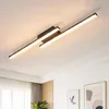 ZMH LED Plafonnier Noir 12W Blanc Chaud 3000K Moderne Voir les images du produit 1
