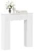 vidaXL Revêtement pour cheminée, blanc, 102 x 20 x 102 cm, Voir les images du produit 3