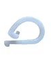 A single white plastic clip on a white background. Anteprima dell’immagine prodotto
