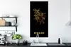 MuchoWow® Poster Belgien - Stadtplan - Gold - Karte - Produktbild-Vorschau 3