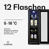 Klarstein Weinkühlschrank, 1 Zonen Getränkekühlschrank Produktbild-Vorschau 3