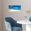 MuchoWow® Poster Strand - Meer - Palme - Insel 40x20 cm - Produktbild-Vorschau 4