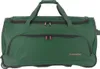 A green travel bag with wheels and handles, shown against a white background. Produktbild-Vorschau