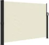 vidaXL Seitenmarkise Ausziehbar Creme 140x300 cm Produktbild-Vorschau 1