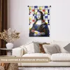 MuchoWow® Wandteppich Wandbehang Mona Lisa - Mondrian - Produktbild-Vorschau 2