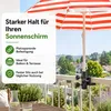 Balkongeländer-Sonnenschirmhalter, Terrassenhalterung für Produktbild-Vorschau 6