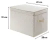 CALICOSY - Boîte rangement haute avec couvercle tissu Voir les images du produit 6