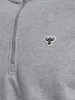 hummel hmlLOOSE HALF ZIP  BEE GREY MELANGE GREY MELANGE L Produktbild-Vorschau 8