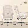 Vinsetto Massage-Bürostuhl, Ergonomisch Schreibtischstuhl Produktbild-Vorschau 3