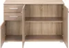 Buffet chêne 107 x 75 x 35 cm Commode Meuble de rangement Voir les images du produit 2