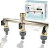 tecuro 3-Wege Verteiler 3/4 Zoll mit 3 x Kugelventil und Produktbild-Vorschau 1
