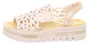 Rieker Damen Hochfront Sandale mit Strass und Plateausohle Produktbild-Vorschau 16