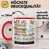 Pilates-Enthusiastin Tasse Geschenk Spruch Wer Will Schon Produktbild-Vorschau 3