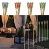 Gartenfackel Bambus 4er Set Citronella mit Zitronenduft H Produktbild-Vorschau 1