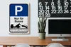 Holzschild  Hinweis Parkplatzschild nur für Busse, 30 x 20 Produktbild-Vorschau 4