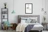 MuchoWow® MuchoWow® Gerahmtes Poster Flamingo - Federn - Produktbild-Vorschau 5