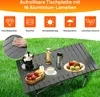 Sumosuma Campingtisch faltbar Klapptisch Kohlenstoffstahl Produktbild-Vorschau 4