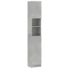 vidaXL Mobile da bagno grigio cemento 32x25,5x190 cm Anteprima dell’immagine prodotto 2