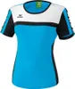 Erima CLASSIC 5-CUBES T-Shirt Damen curacao/schwarz/weiß 40 Produktbild-Vorschau 1