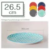 DOWAN Ensemble de 6 assiettes en porcelaine 25,4cm Assiette Voir les images du produit 3