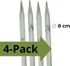 TIMBERMIK ⌀ 8cm 4-Pack Spitze Holzpalisaden Länge: 80 cm Produktbild-Vorschau 2