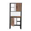 Stauraumschrank Kommode Regal Holzschrank Wohnzimmerschrank Produktbild-Vorschau 5