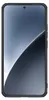 A black smartphone case is shown from the front. Produktbild-Vorschau
