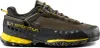 Wanderschuh "TX5 Low GTX" von La Sportiva in Olivgrün mit gelben Akzenten und rutschfester Sohle. Anteprima dell’immagine prodotto